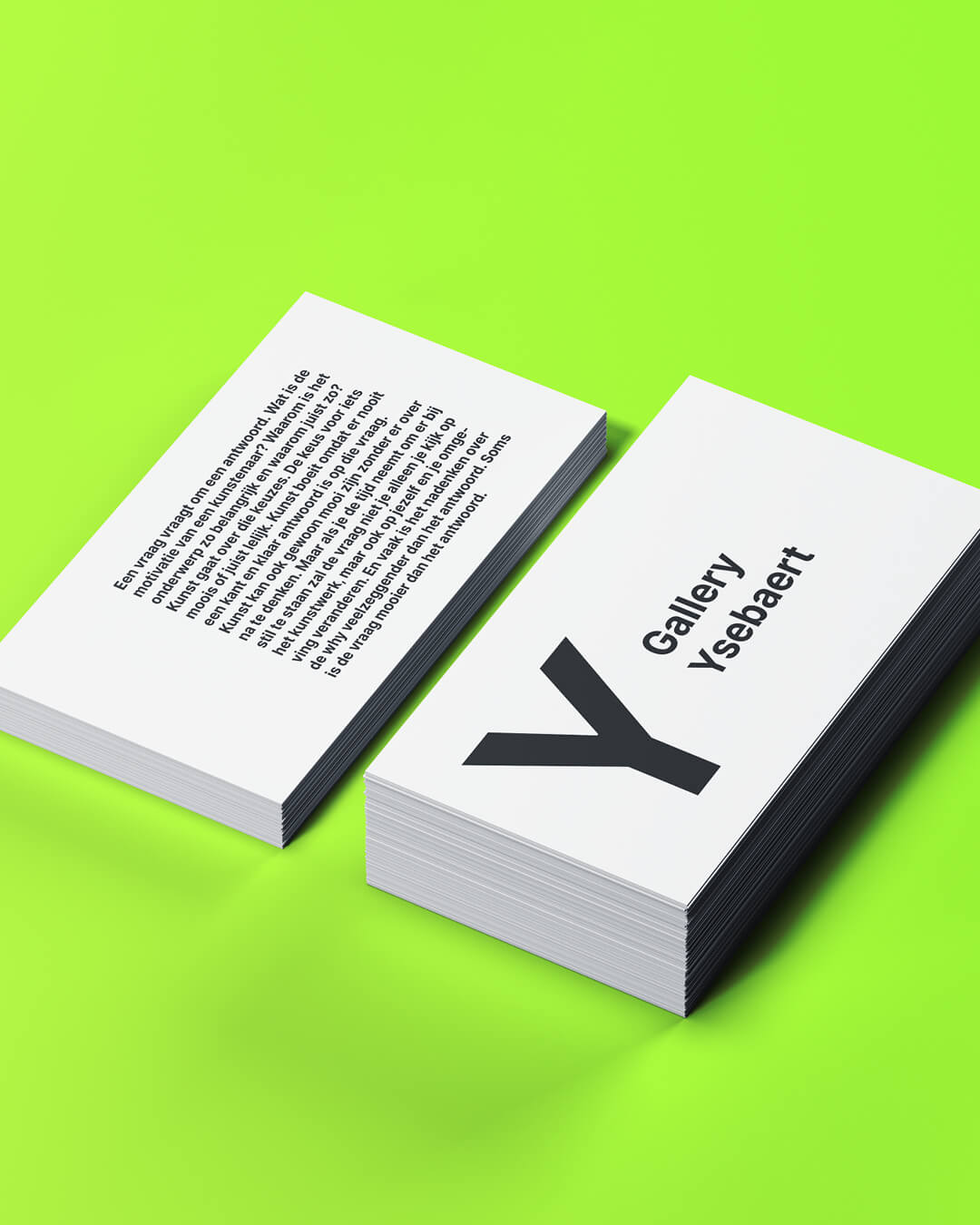 marco westerkamp - gallery ysebaert huisstijl