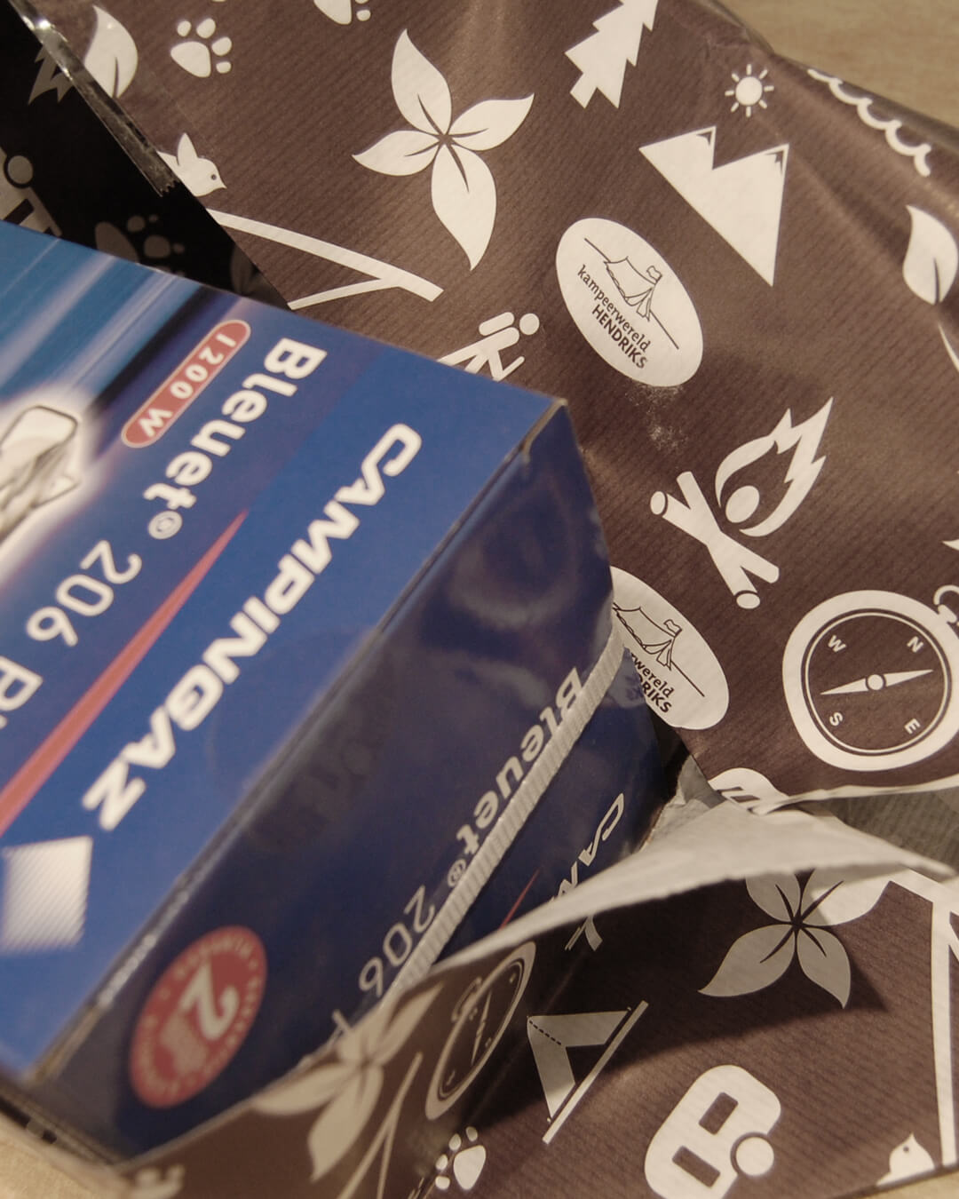 marco westerkamp - kampeerwereld cadeaupapier